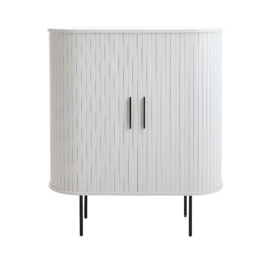 Dressoirs-Nordic Home - Kelly wandkast hout - wit