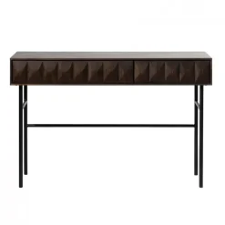 Sidetables-Nordic Home - Magnus eiken sidetable - 117 cm - espresso
