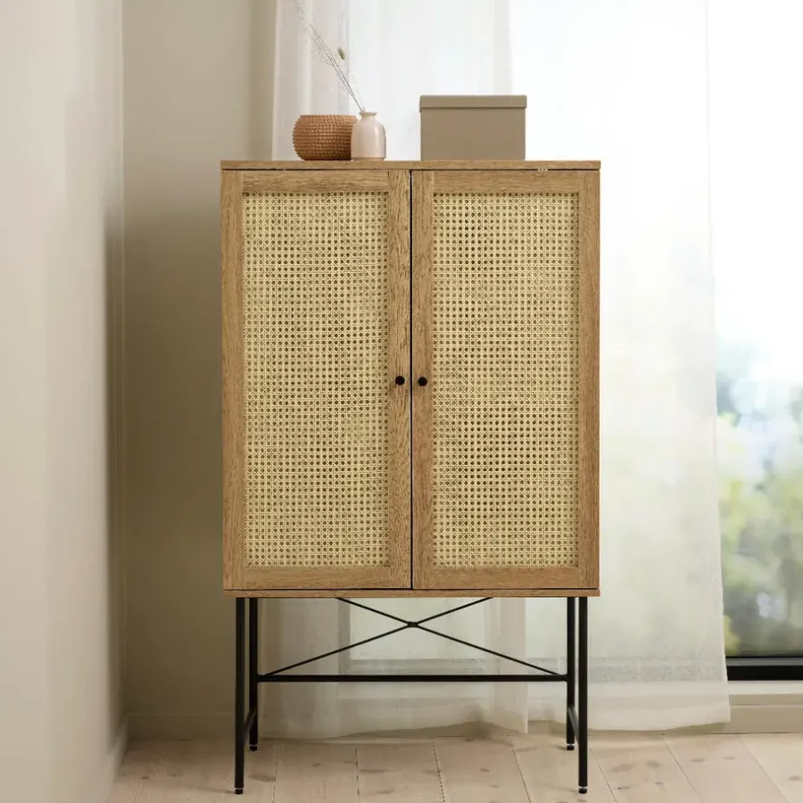 Nordic Home - Meya wandkast - naturel