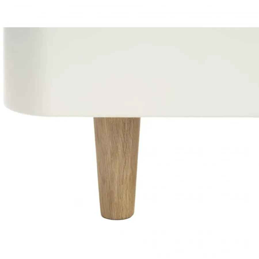 Dressoirs-Nordic Home - Rune dressoir - 140 cm - eikenhout -naturel/wit