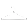 Nordix Kledinghangers set 100 stuks Metaal Zwart Draadhanger Kleerhangers