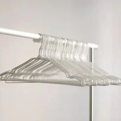 Nordix Kledinghangers set 100 stuks Metaal Zwart Draadhanger Kleerhangers