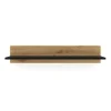 Homlando NUKA G wandplank 100 cm artisan eiken zwart mat