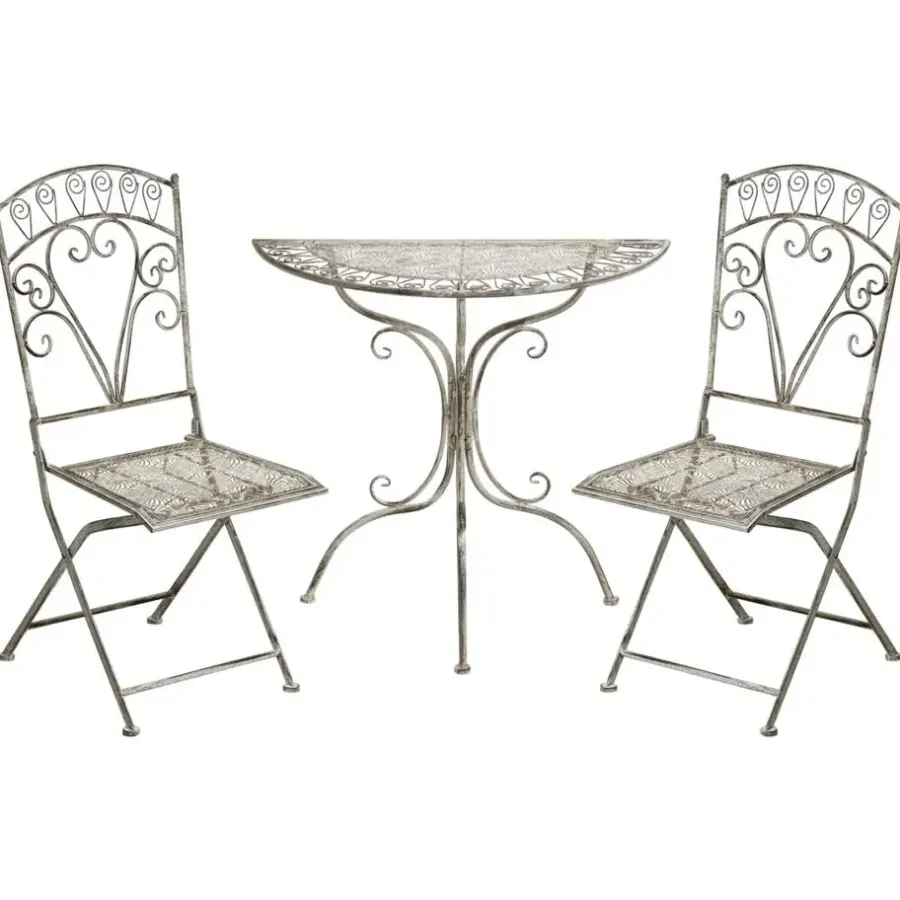 Leen Bakker NURRA - Bistroset - Grijs - IJzer