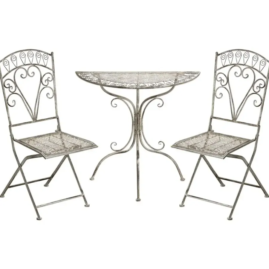 Leen Bakker NURRA - Bistroset - Grijs - IJzer