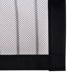 Raam En Deurhorren|Vliegengordijnen En Deurgordijnen-O'DADDY O’DADDY Deurgordijn – Magnetisch Vliegengordijn - 92x230cm – Zwart