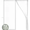Raam En Deurhorren-O'DADDY Deurgordijn Deluxe FIBER 184x260 - Magnetisch Vliegengordijn Wit