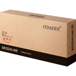 Kapstokken-O'DADDY O’DADDY Kapstok met Schoenenrek – 15 Haken – 2-Laags – 80x32x178,5 cm