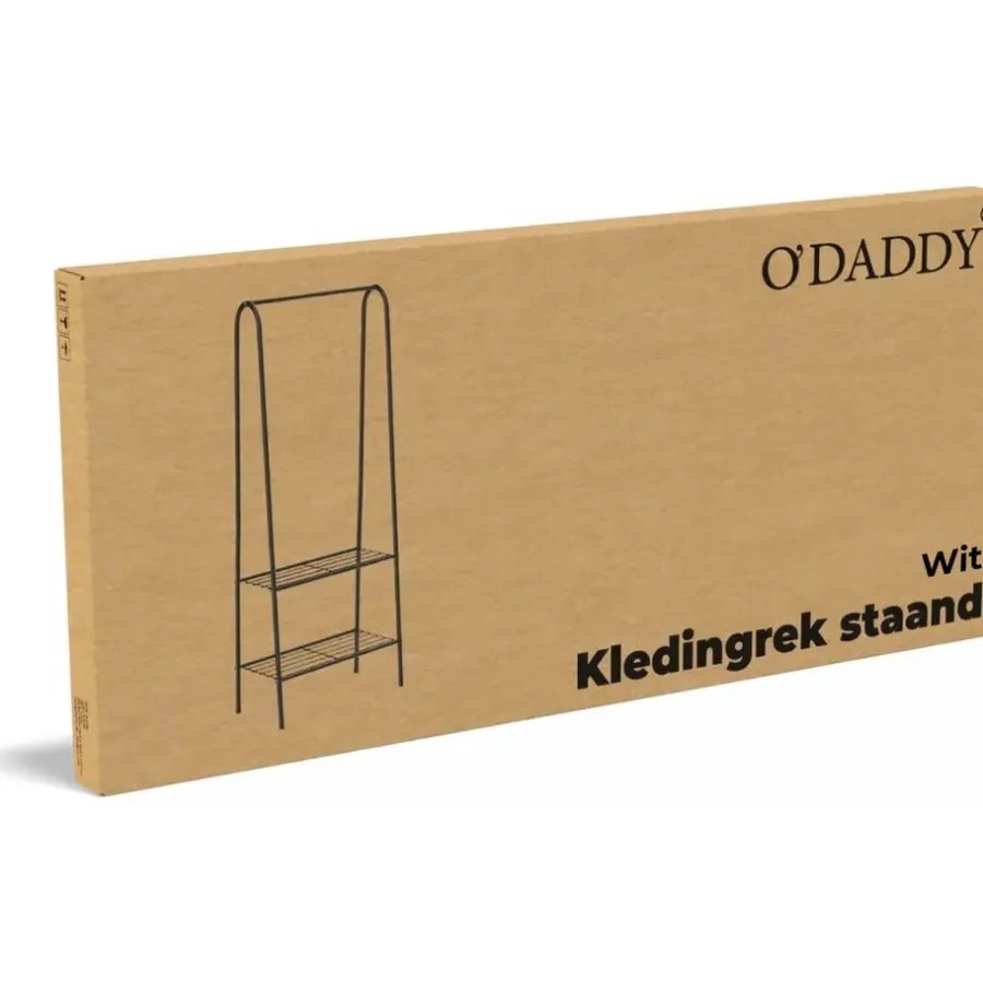 Kledingrekken|Kledingrekken-O'DADDY Kledingrek Staand - Garderoberek met Kledingstang