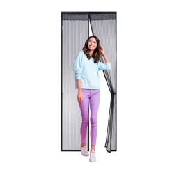 O'DADDY Magnetisch Vliegengordijn - Deurgordijn 100x230cm - Zwart