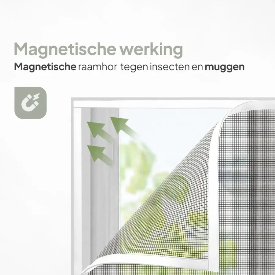Raam En Deurhorren-O'DADDY Magnetische raamhor - 100x150 cm