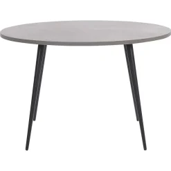 Beliani ODEON - Eettafel - Grijs - 120 x 120 cm - MDF