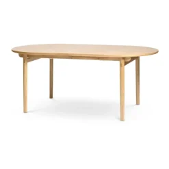Leen Bakker Olivine Kjeld Verlengbare Houten Eettafel 190 cm - Naturel