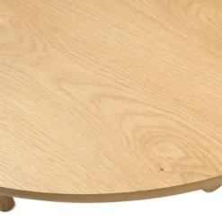 Leen Bakker Olivine Kjeld Verlengbare Houten Eettafel 190 cm - Naturel