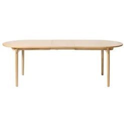 Leen Bakker Olivine Kjeld Verlengbare Houten Eettafel 190 cm - Naturel