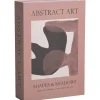 Leen Bakker Opbergboek Abstract Art - terra - 5x23x16 cm
