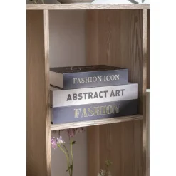 Leen Bakker Opbergboek Art - naturel - 21x30x5 cm