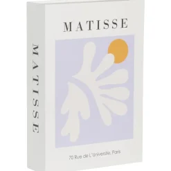 Beelden-Leen Bakker Opbergboek Matisse - lila - 5x23x16 cm