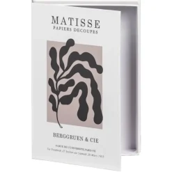 Leen Bakker Opbergboek Matisse - naturel - 16x23x5 cm