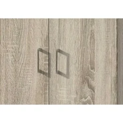 Rousseau Opbergkast Ray 60cm met 2 deuren en 4 legplanken - sonoma eik