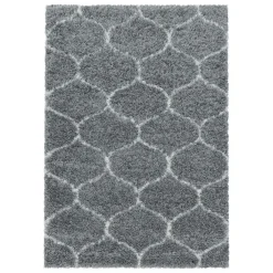 Vloerkleden|Hoogpolige Vloerkleden-Muratap Opera Soft Shaggy Hoogpolig Vloerkleed Grijs - 200x290 CM