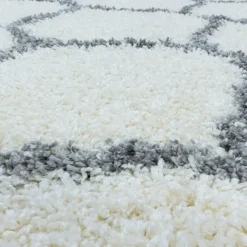 Muratap Opera Soft Shaggy Hoogpolig Vloerkleed Cream - 200x290 CM