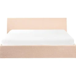Beliani ORBEY - Bed met opbergruimte - Beige - 180 x 200 cm - Bouclé