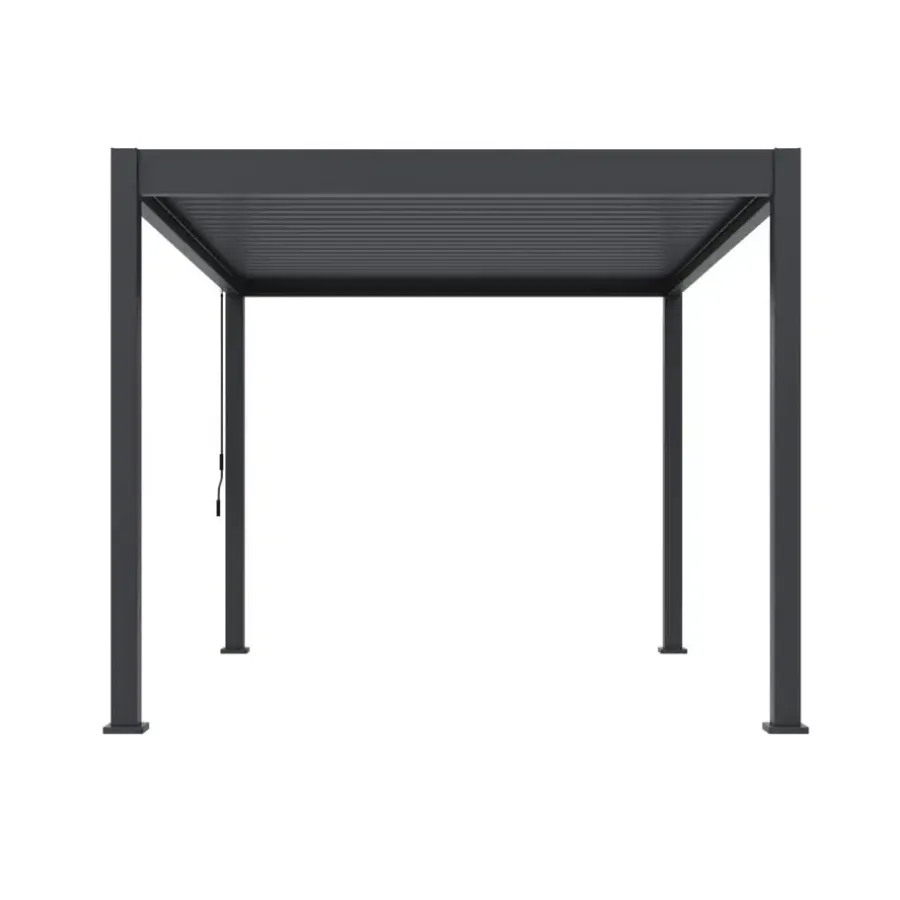 Terrasoverkappingen-Orion Comfort terrasoverkapping 300 x 400 cm antraciet