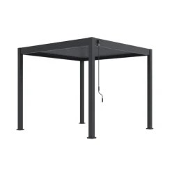 NOVUM Orion Comfort terrasoverkapping 300 x 300 cm antraciet
