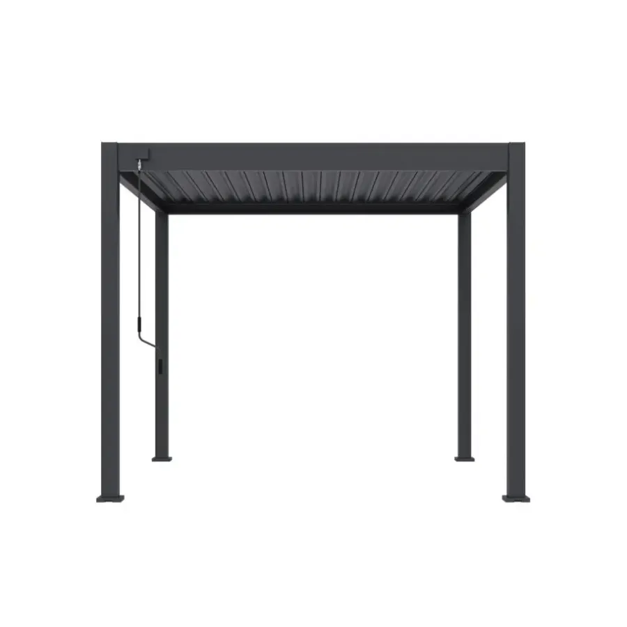 NOVUM Orion Comfort terrasoverkapping 300 x 300 cm antraciet