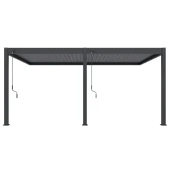 Orion Deluxe overkapping muur 360 x 530 cm antraciet
