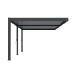 Orion Deluxe overkapping muur 360 x 530 cm antraciet