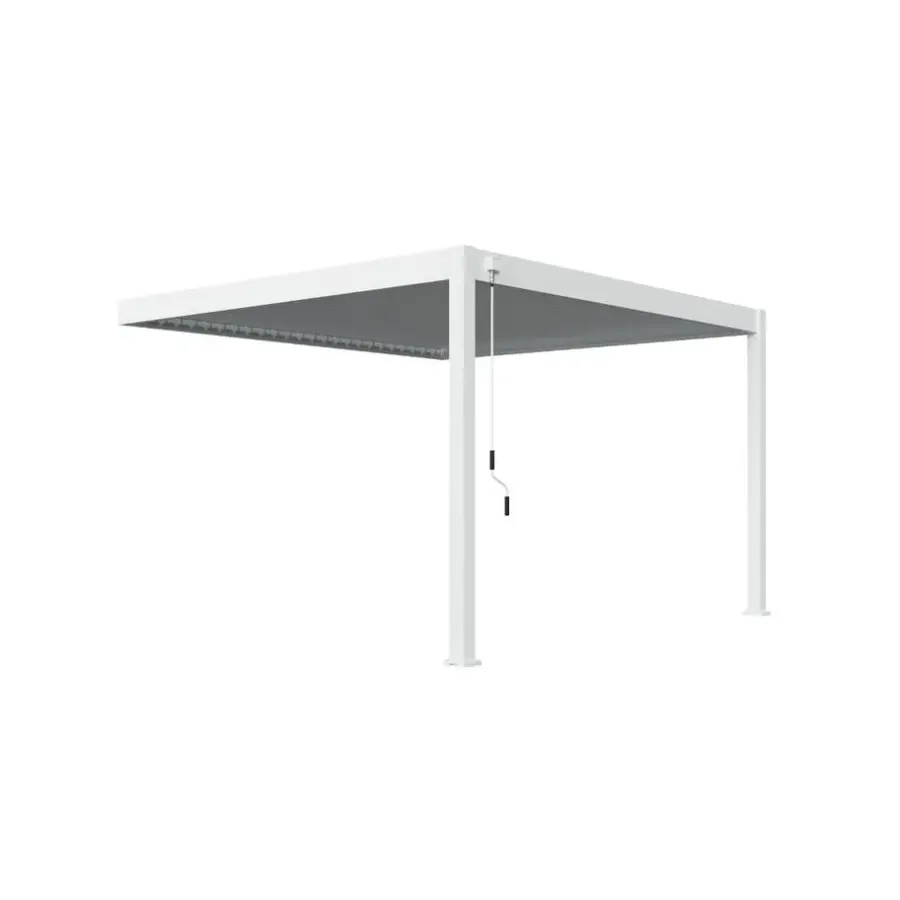 Terrasoverkappingen-Orion Deluxe overkapping muur 360 x 400 cm antraciet