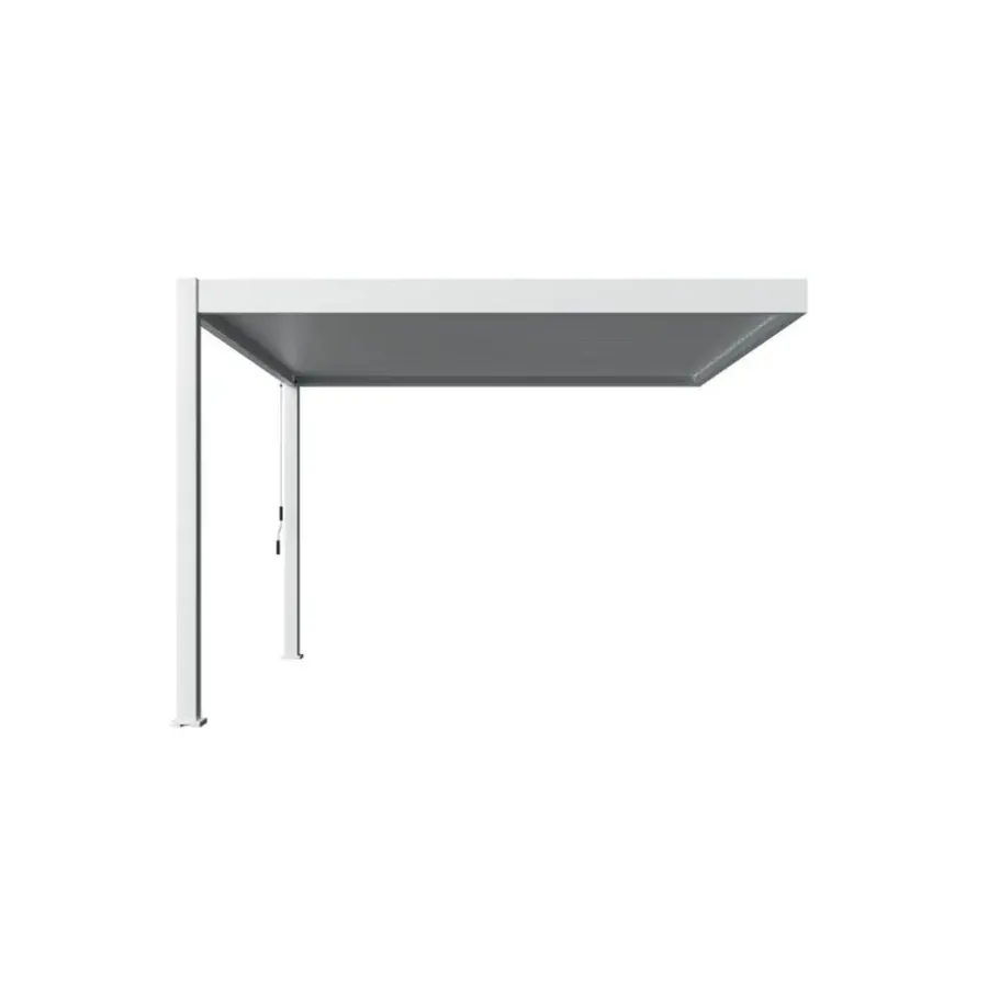 Terrasoverkappingen-Orion Deluxe overkapping muur 360 x 400 cm antraciet