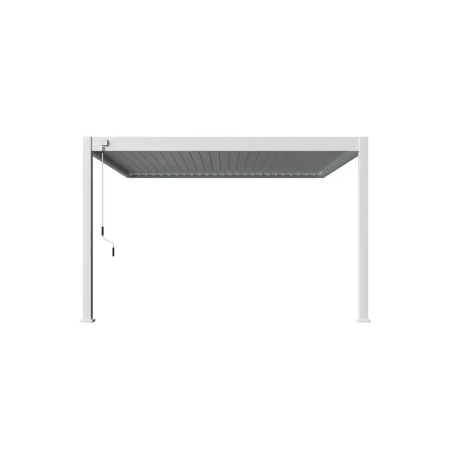 Terrasoverkappingen-Orion Deluxe overkapping muur 360 x 400 cm antraciet