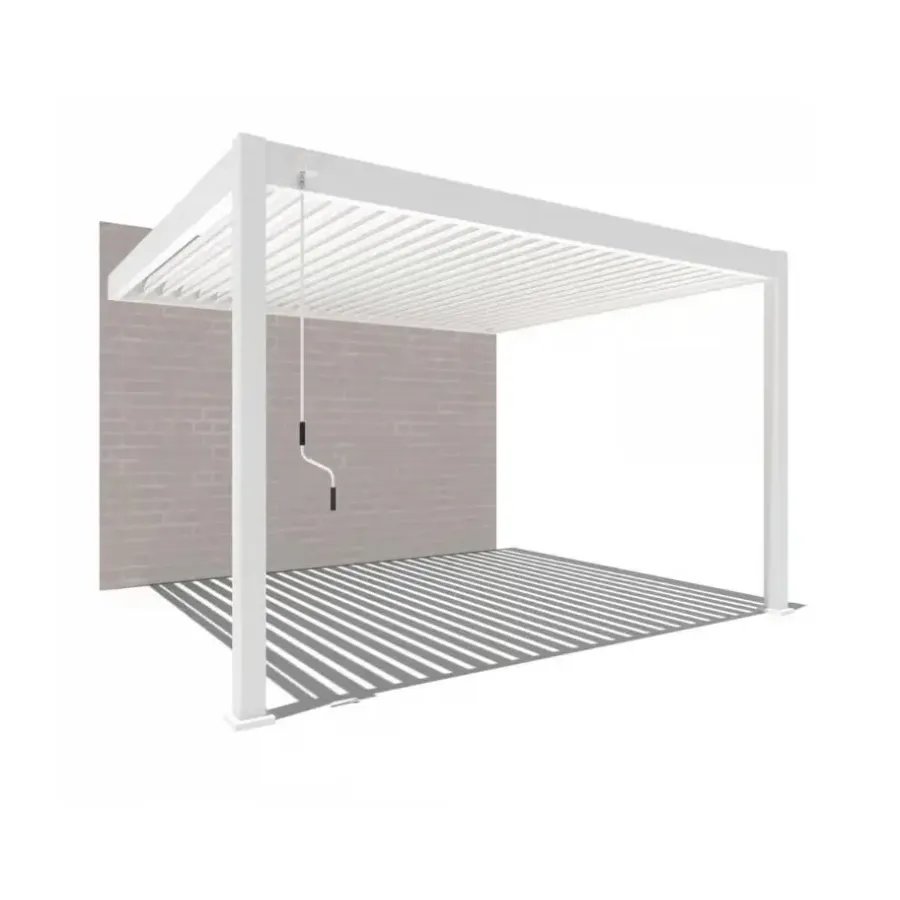Terrasoverkappingen-Orion Deluxe overkapping muur 360 x 400 cm antraciet