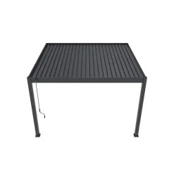 Orion Deluxe overkapping muur 300 x 360 cm antraciet