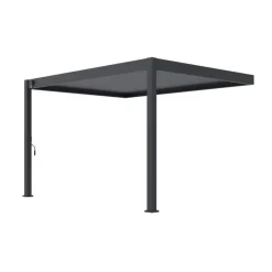Orion Deluxe overkapping muur 300 x 400 cm antraciet