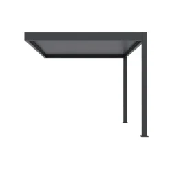 Orion Deluxe overkapping muur 300 x 400 cm antraciet