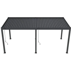 Orion Deluxe overkapping - 300 x 600 cm - Antraciet
