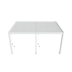 Terrasoverkappingen-Orion Deluxe overkapping muur 360 x 530 cm wit