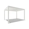 Terrasoverkappingen-Orion Deluxe overkapping elektrisch met LED 300 x 400 cm wit