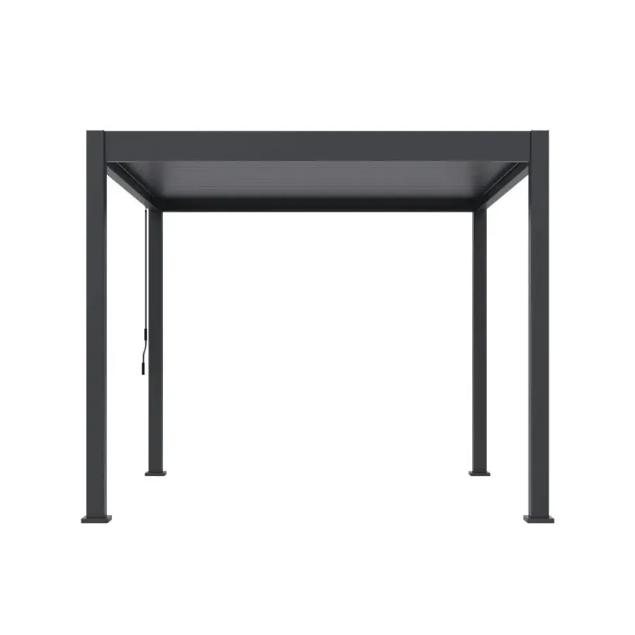 Orion Deluxe terrasoverkapping 300 x 300 cm antraciet