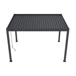 Terrasoverkappingen-Orion Deluxe terrasoverkapping 300 x 400 cm antraciet
