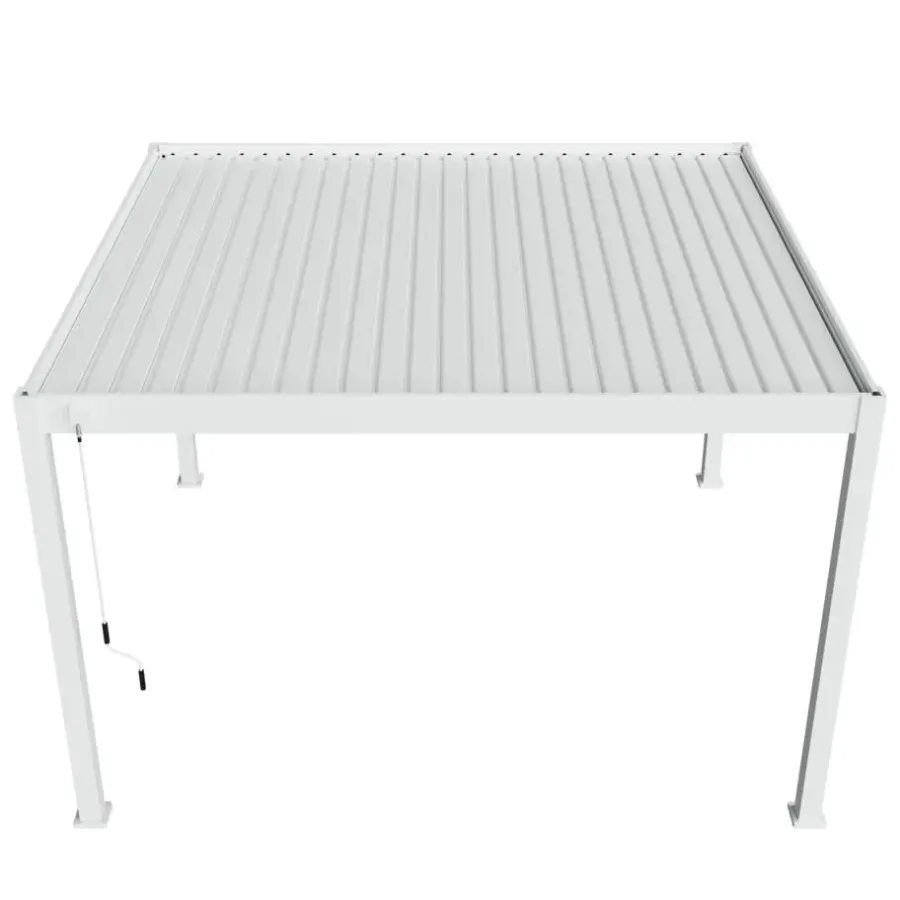 Orion Deluxe terrasoverkapping 360 x 400 cm wit