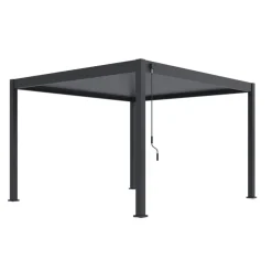 Terrasoverkappingen-Orion Deluxe terrasoverkapping 360 x 400 cm antraciet