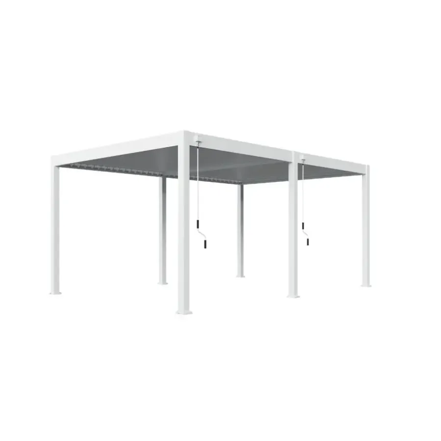 Terrasoverkappingen-Orion Deluxe terrasoverkapping 360 x 530 cm wit