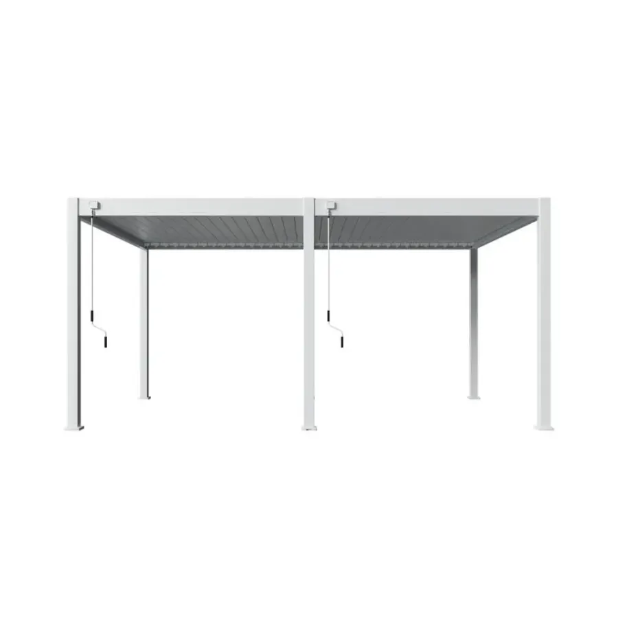 Terrasoverkappingen-Orion Deluxe terrasoverkapping 360 x 530 cm wit