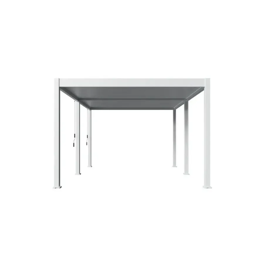 Terrasoverkappingen-Orion Deluxe terrasoverkapping 360 x 530 cm wit