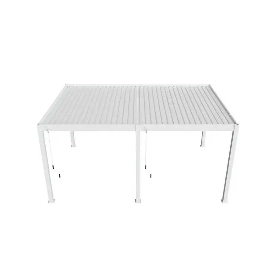 Terrasoverkappingen-Orion Deluxe terrasoverkapping 360 x 530 cm wit